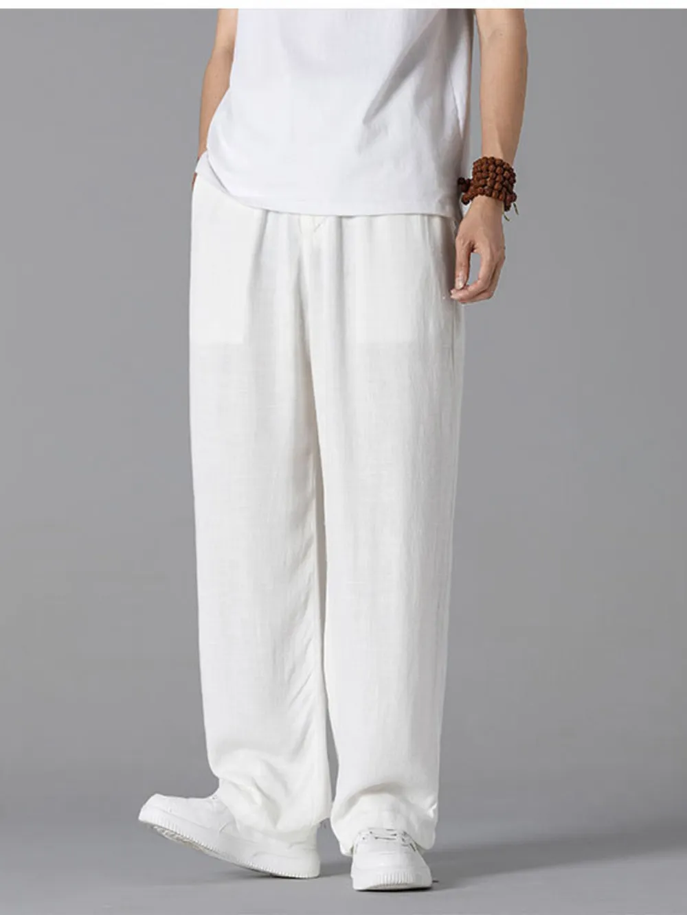 Men's Plus Size Wide Leg Pants, image 5