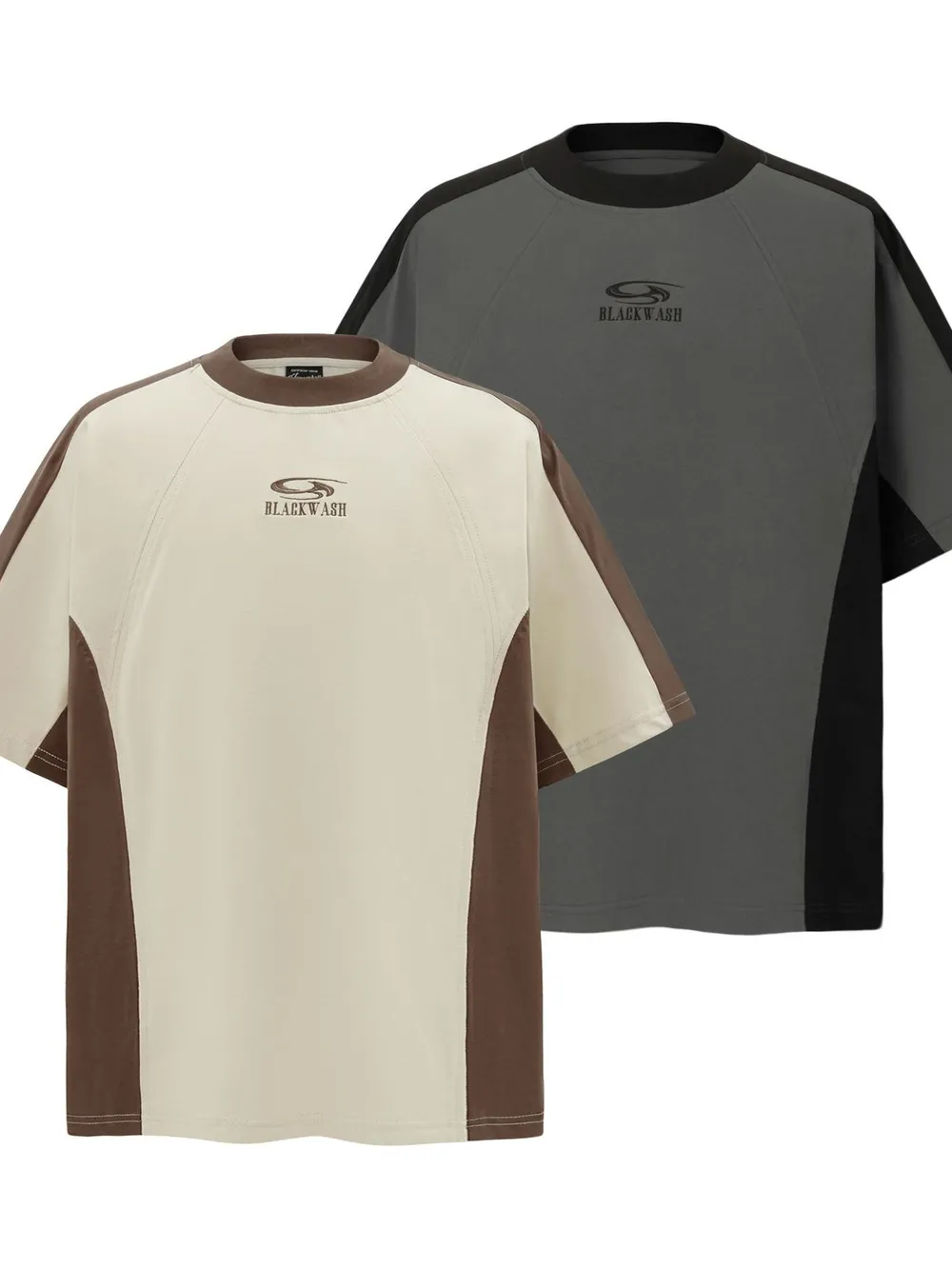 Men's Relaxed Fit Color Block T-Shirt, image 7