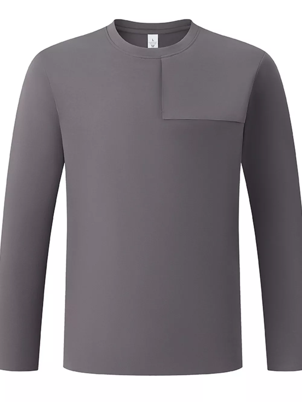 Men's Plus Size Long Sleeve T-Shirt, image 5