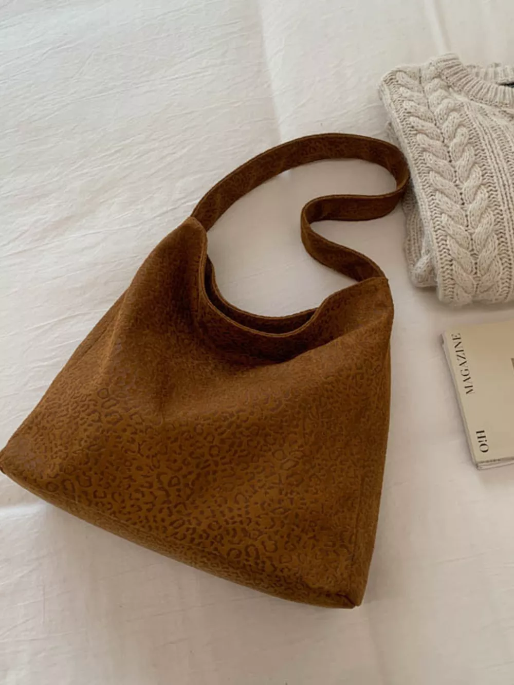 Leopard Print Tote Bag, image 15