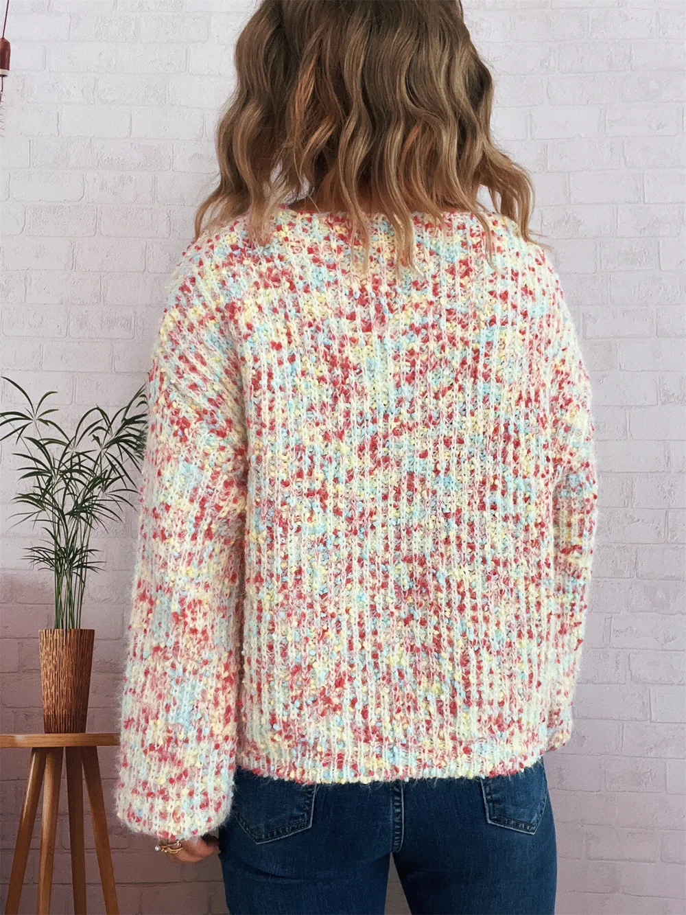 Colorful Long Sleeve Sweater, image 8