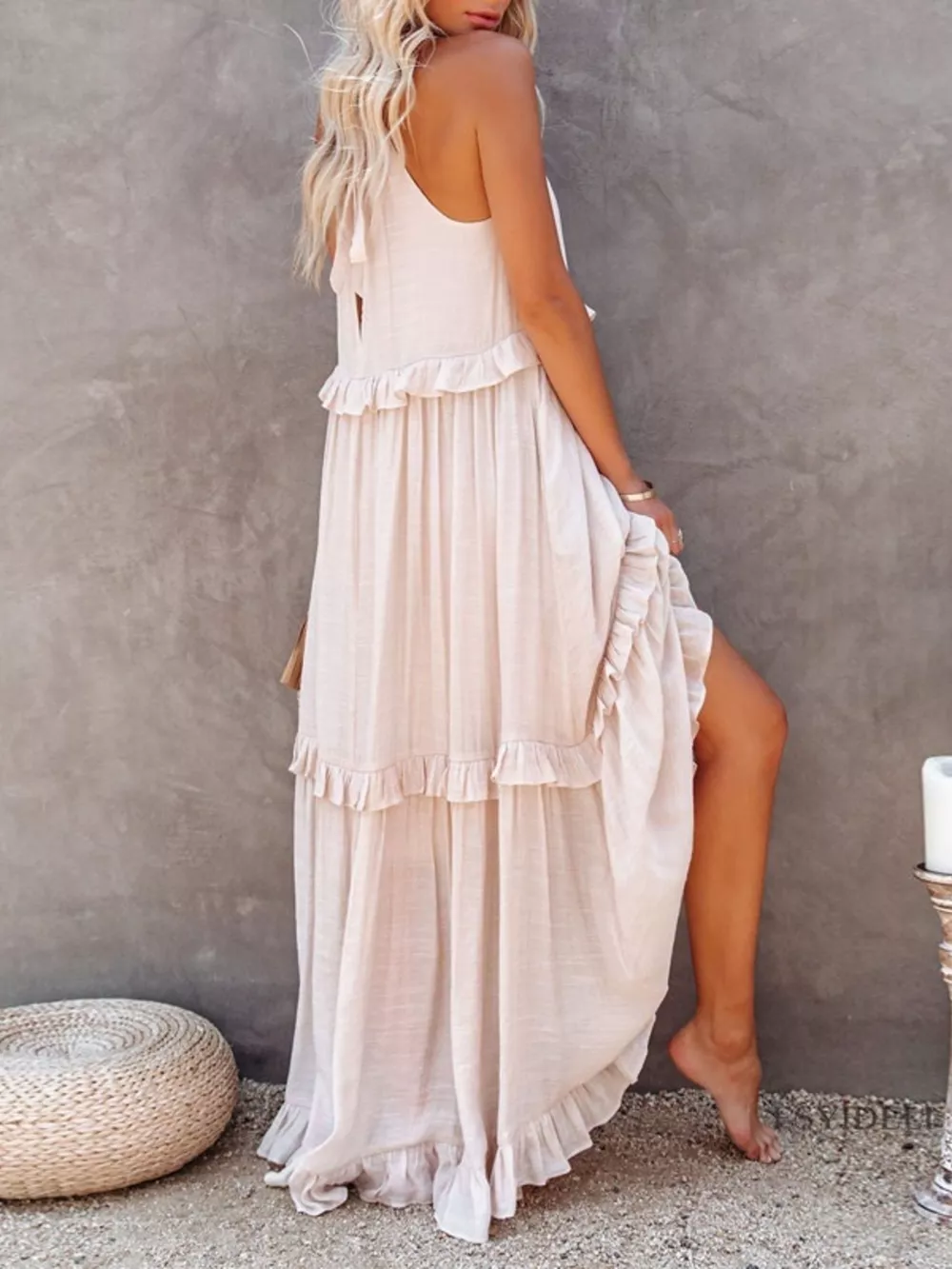 Ruffled Tiered Sleeveless Maxi Dress, image 11