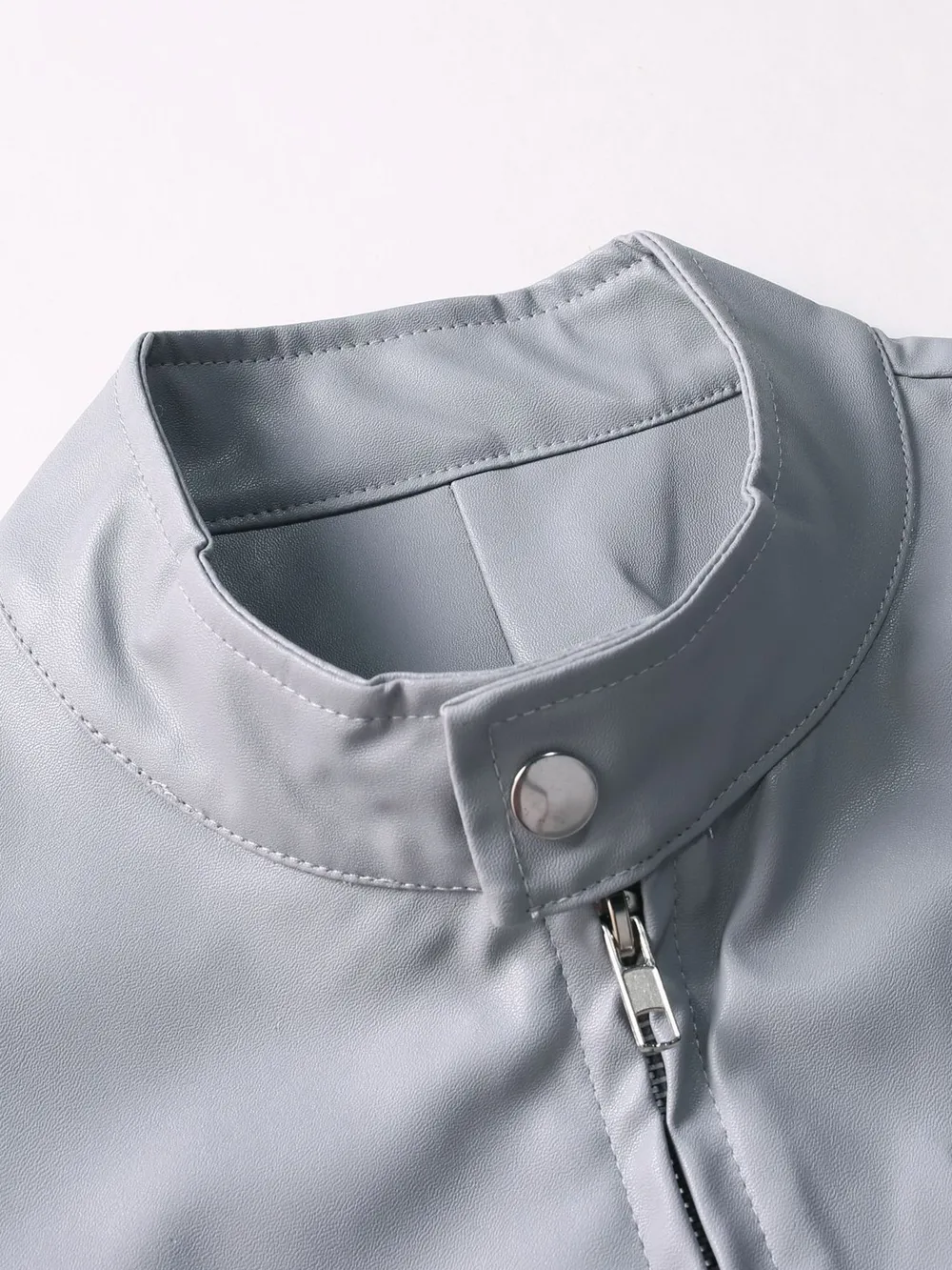 Men's Full Size Zip Up Long Sleeve Jacket Plus Size, image 5
