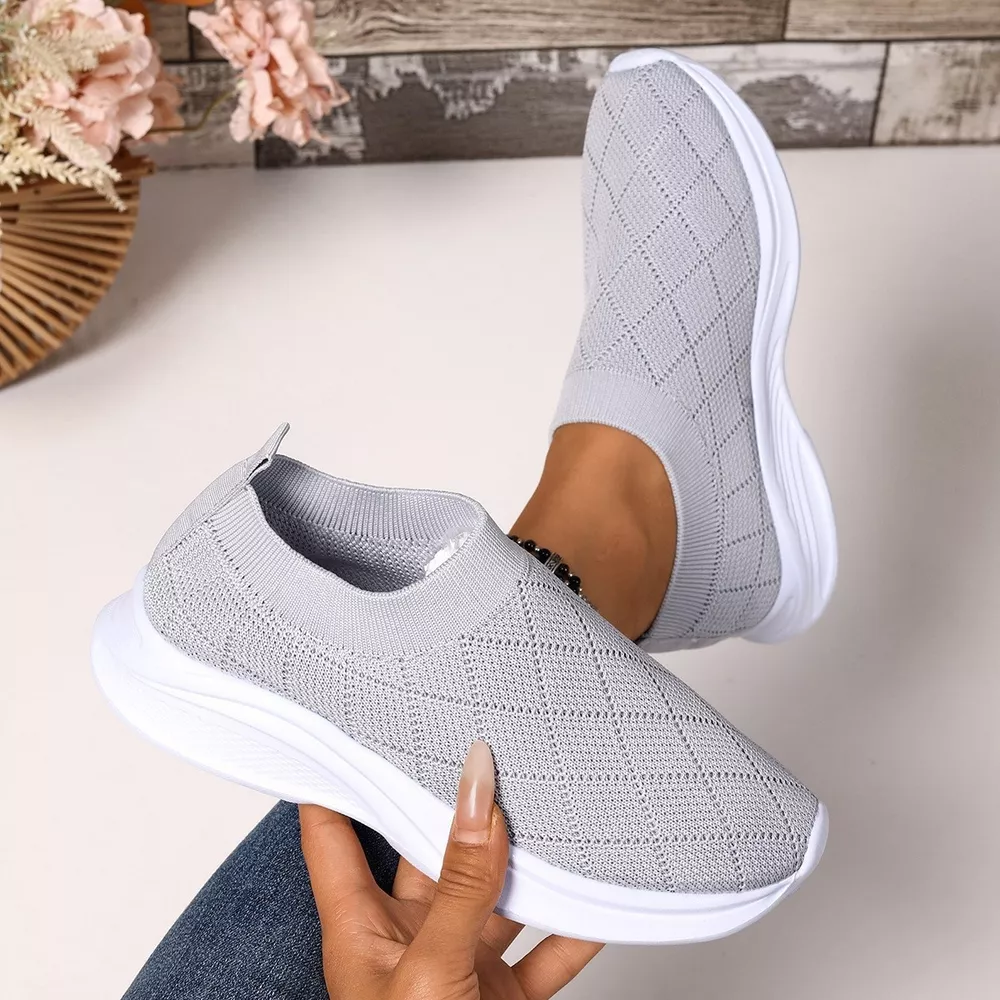Breathable Mesh Round Toe Shoes, image 9