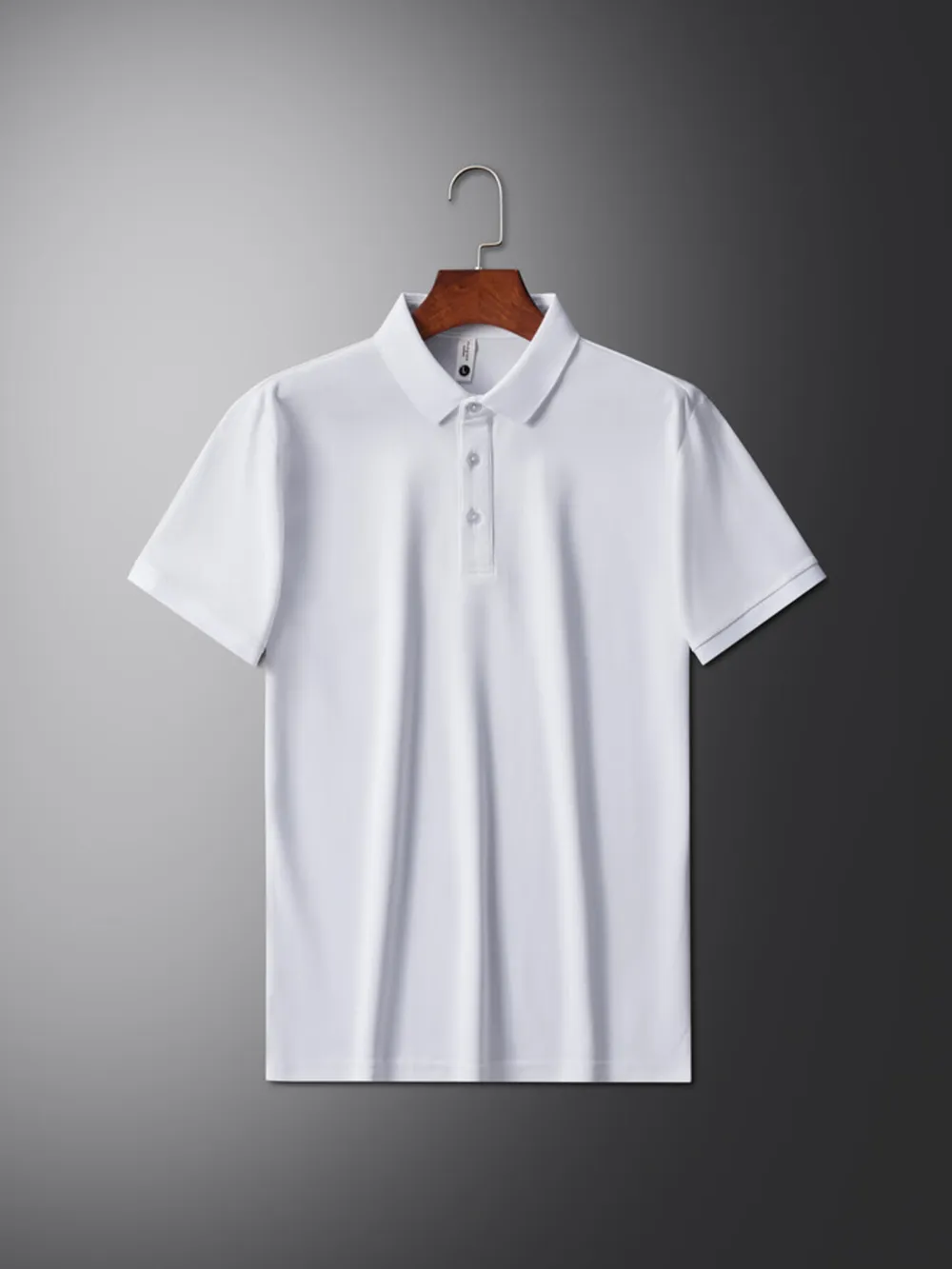Men's Plus Size Slim Fit Short Sleeve Polo Shirt, image 8