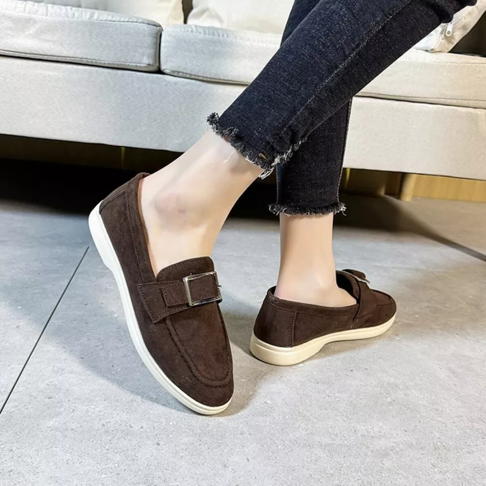 Round Toe Flats Slip-Ons, image 6