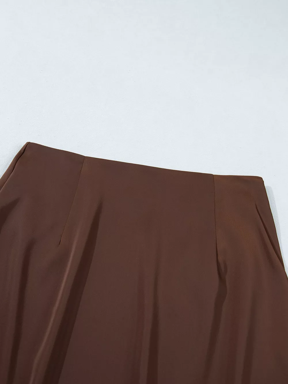 Lace Patchwork Hem Long Casual Shift Skirt, image 6
