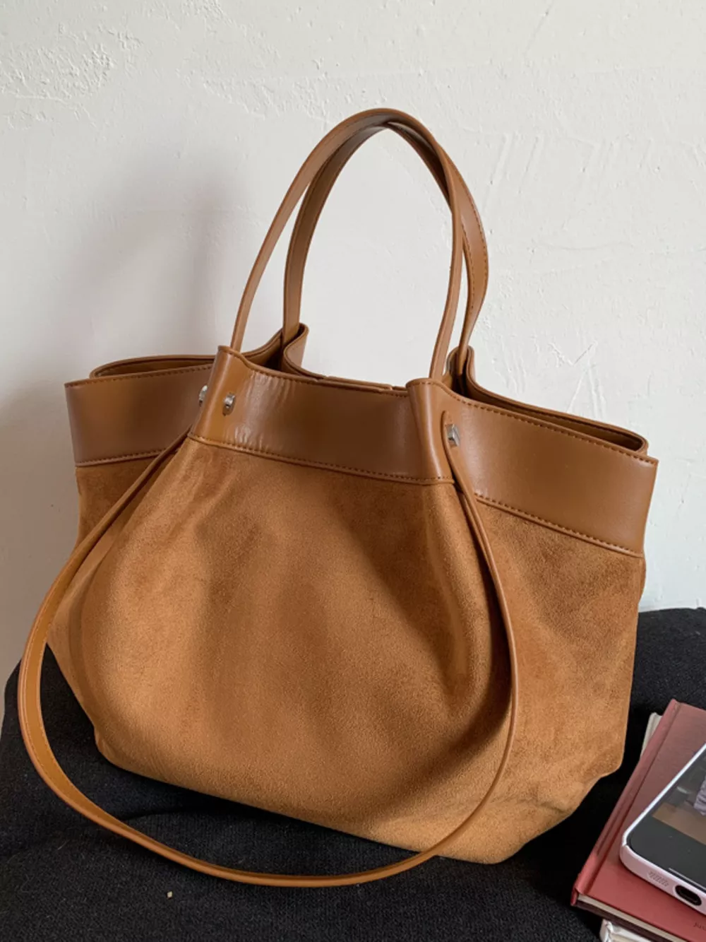 Lightweight Classic Color Tote Bag, image 16