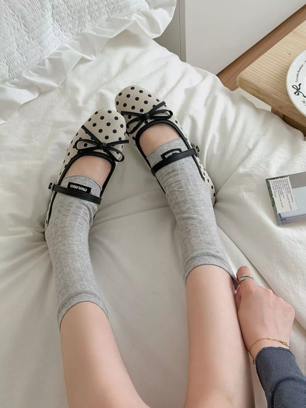 Breathable Knit Stirrup Socks, image 16