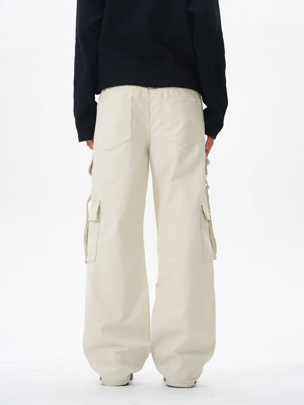 Men's Wide Leg Cargo Pants, image 3