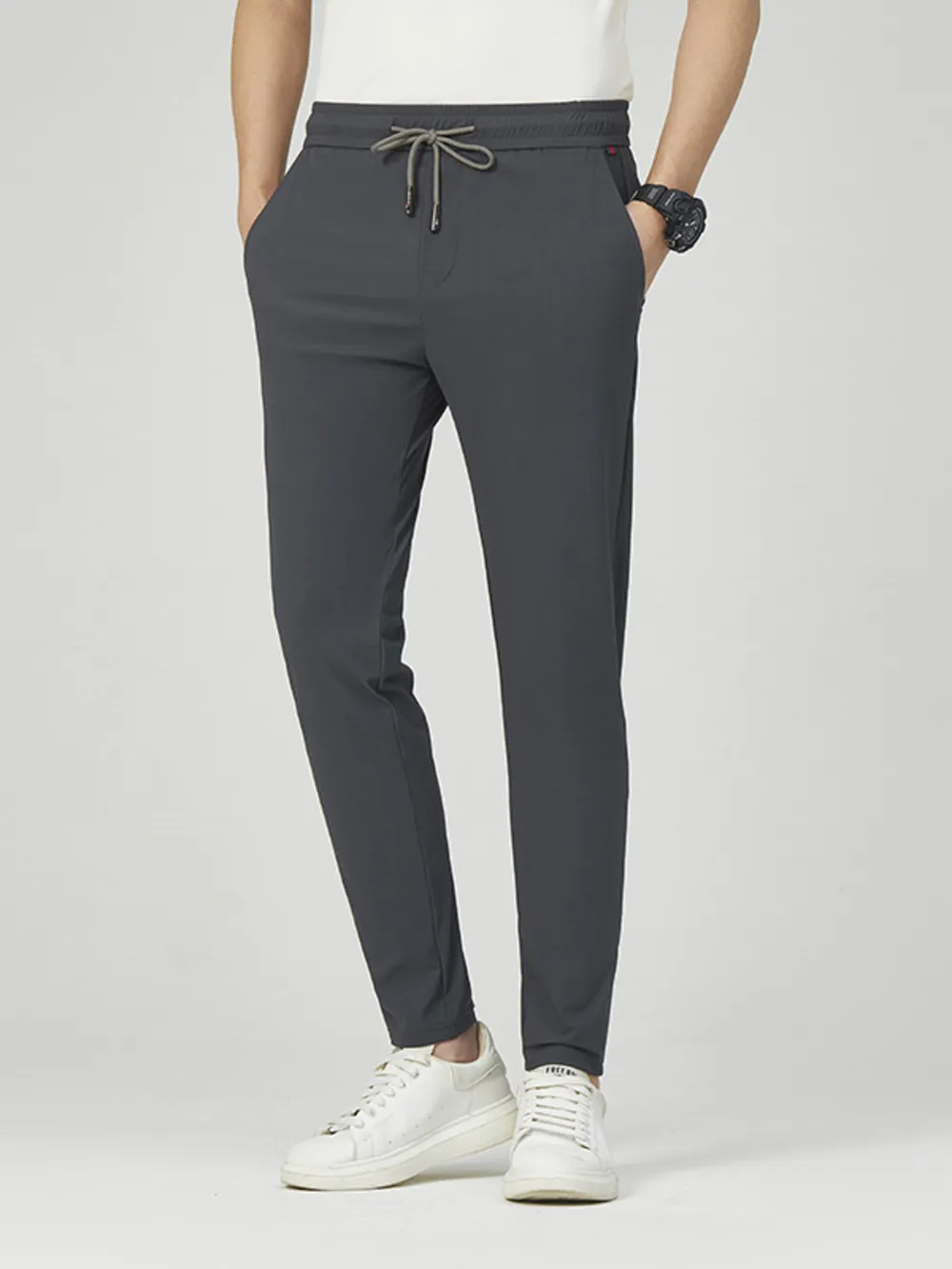 Men's Full Size Casual Drawstring Joggers Plus Size, image 4