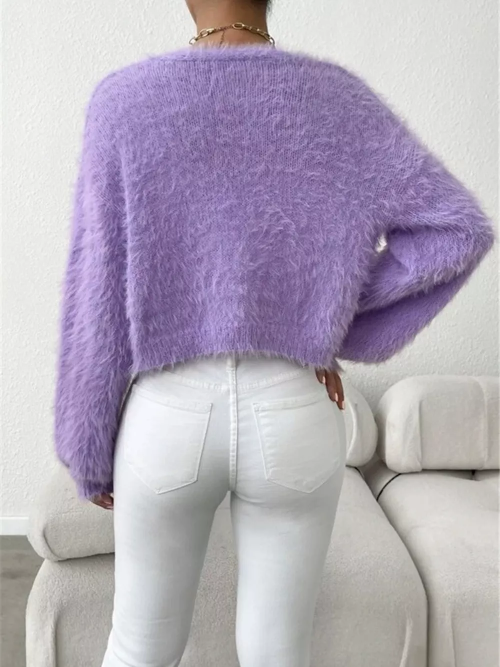 Open Front Long Sleeve Cardigan, image 5