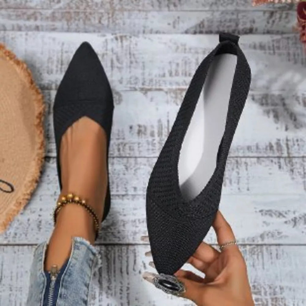 Point Toe Flats Slip-Ons, image 3