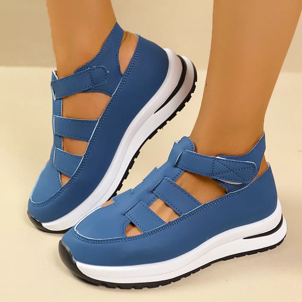 Cutout Round Toe Platform Sandals, image 11