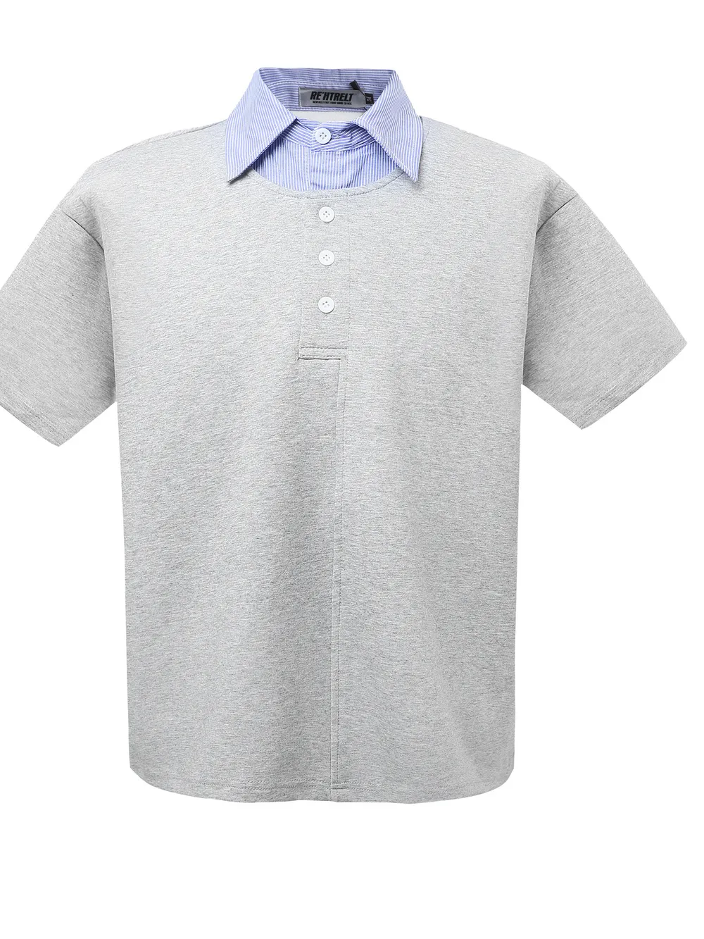 Men's Button Detail Short Sleeve Polo, image 3