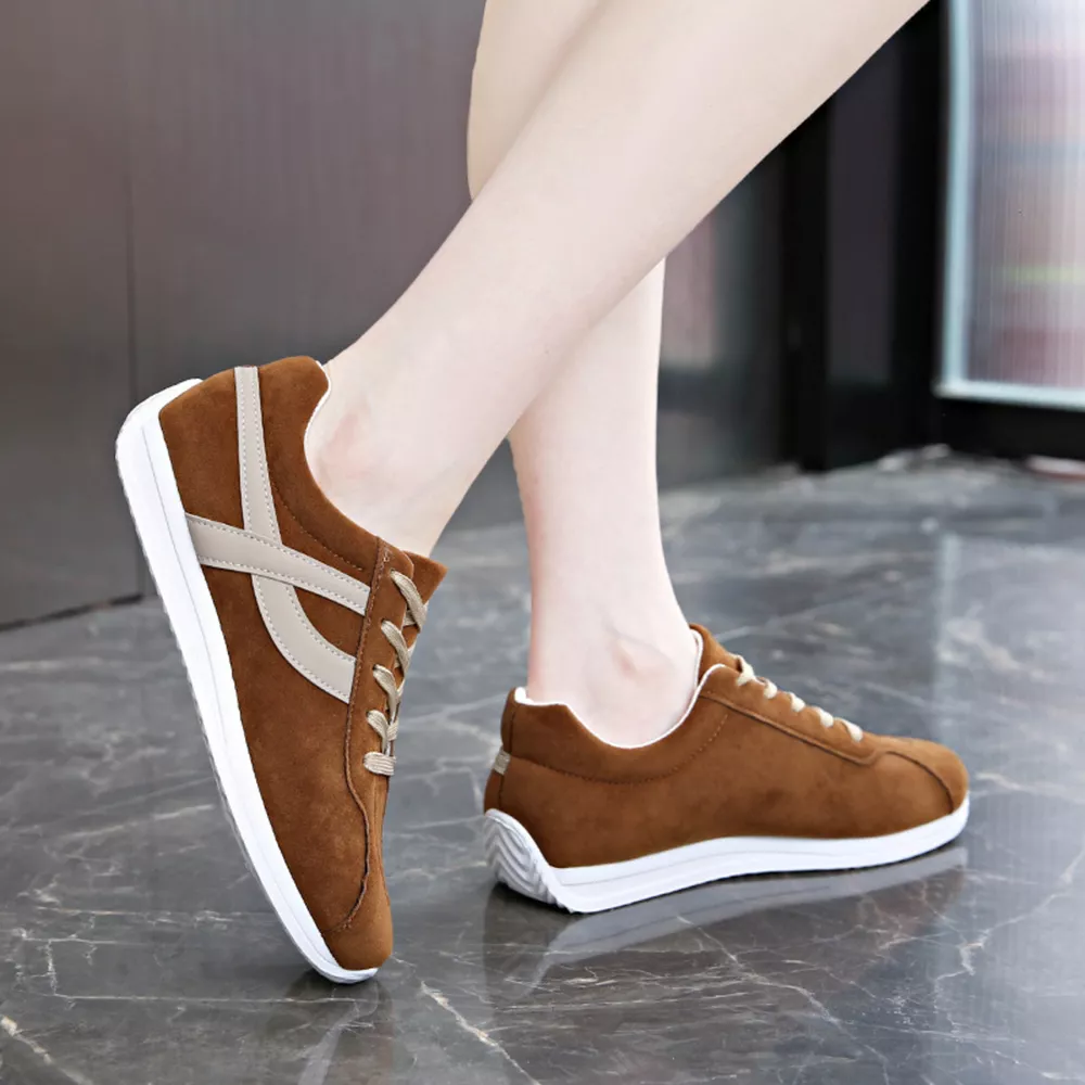 Round Toe Lace Up Sneakers, image 3