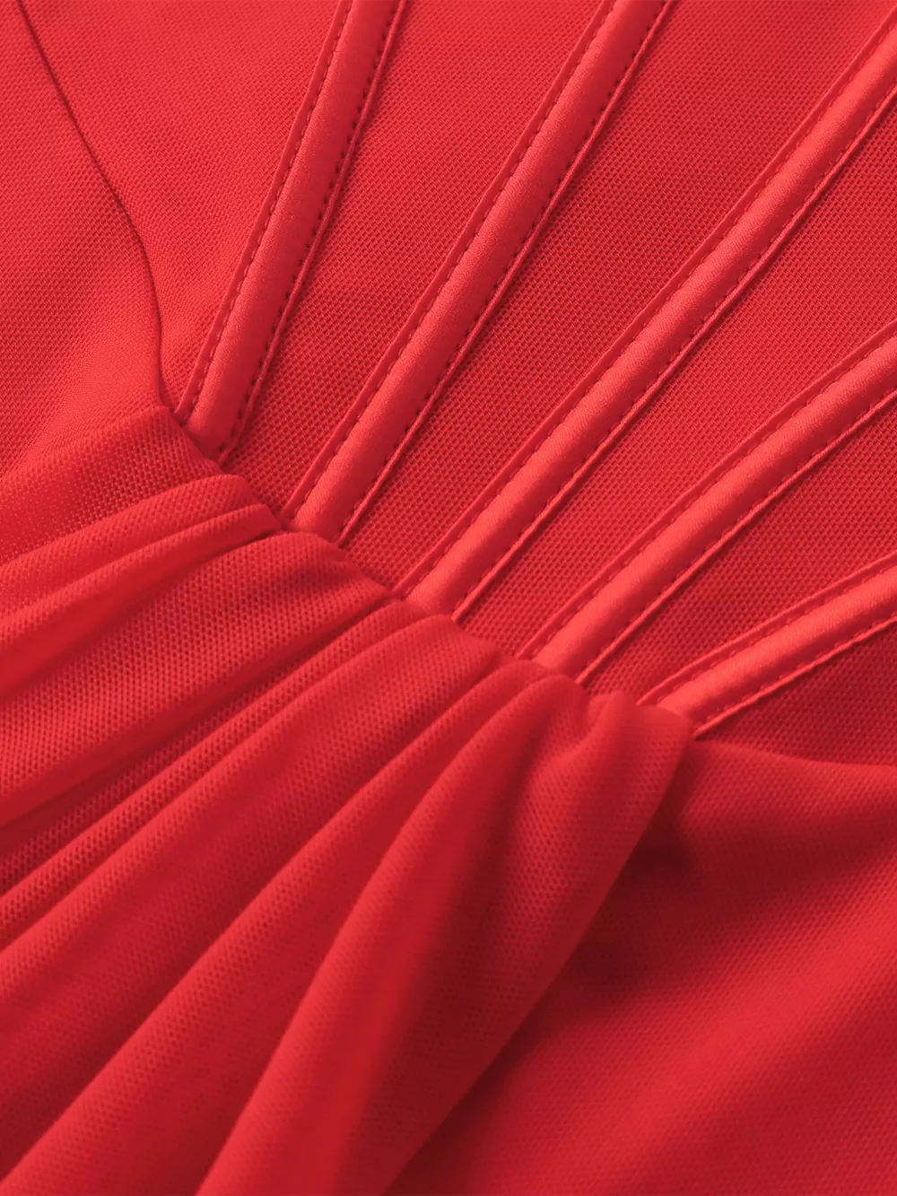 Ruched Halter Neck Mini Dress, image 9