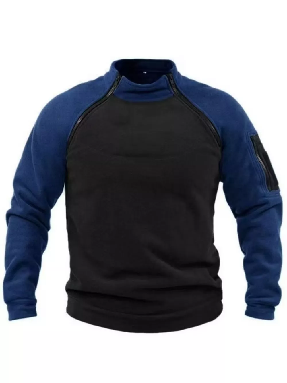 Men's Full Size Long Sleeve Fleece Sweatshirt Plus Size, image 11