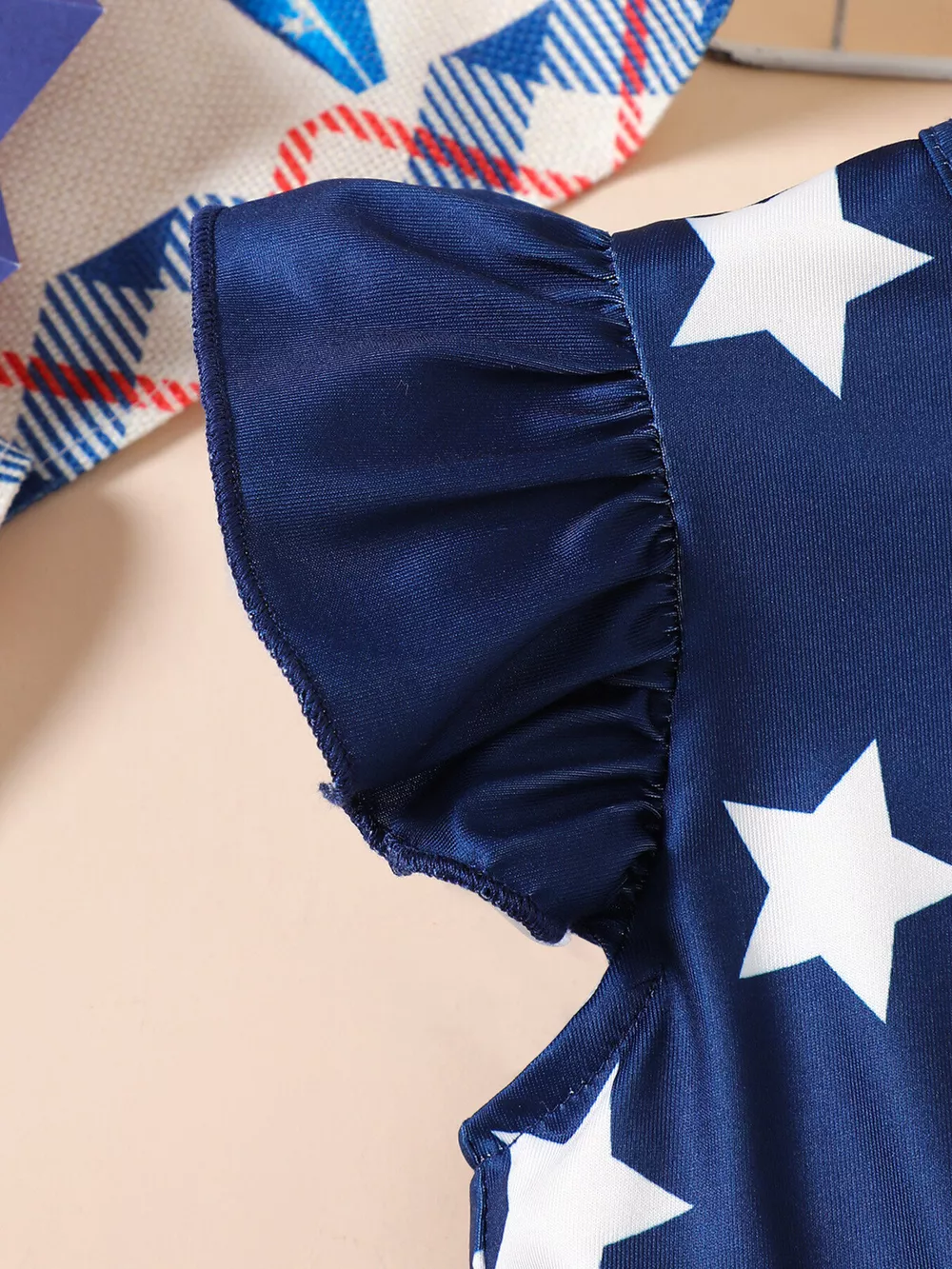 Children's Patriotic Star & Stripe Tulle Dress, image 4