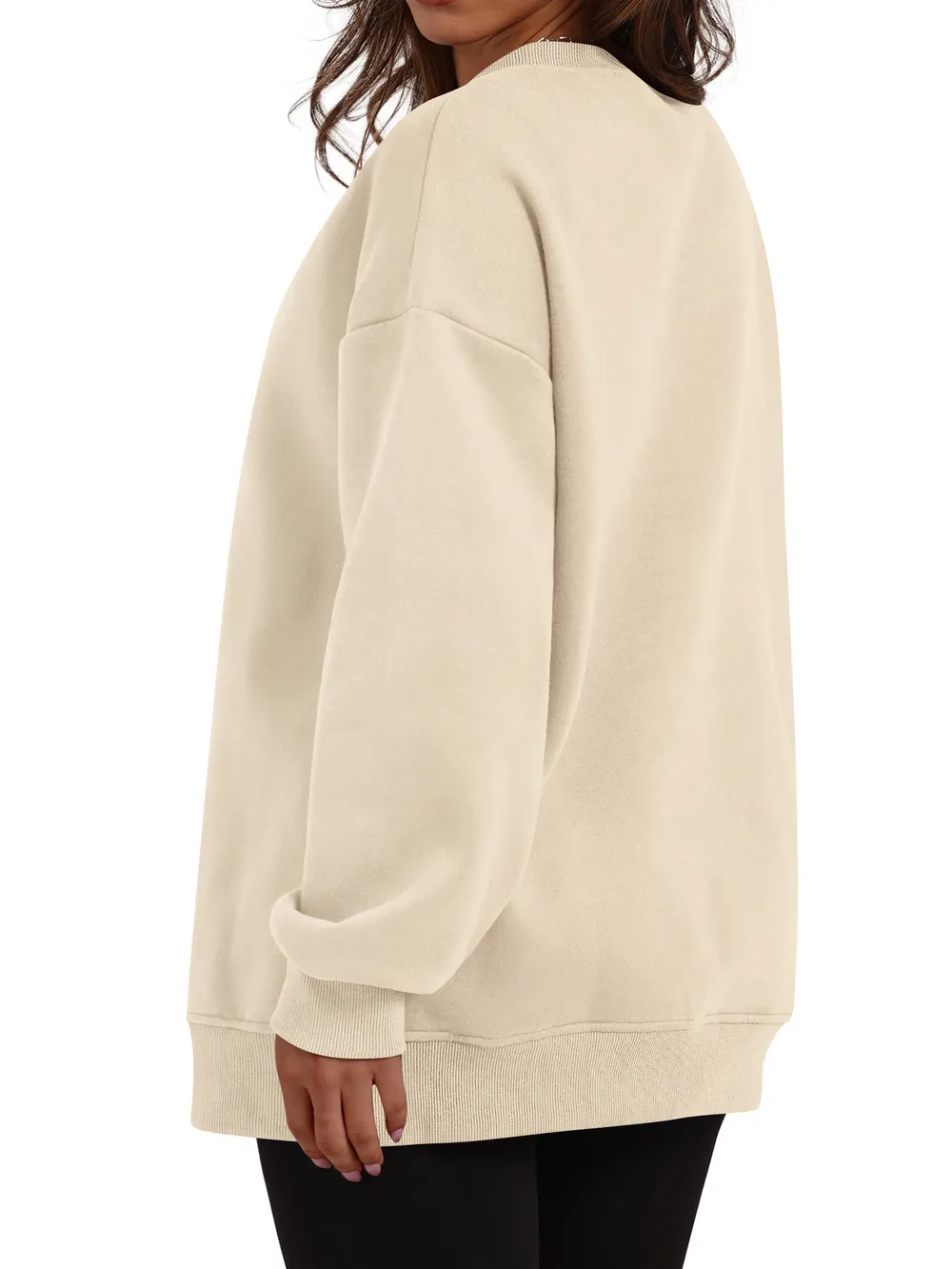 Oversized Long Sleeve Crewneck Sweatshirt, image 12