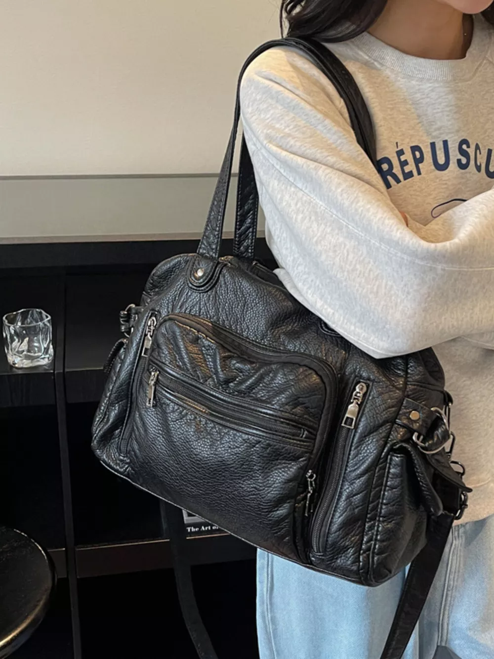 Multi Pocket Shoulder Bag, image 2