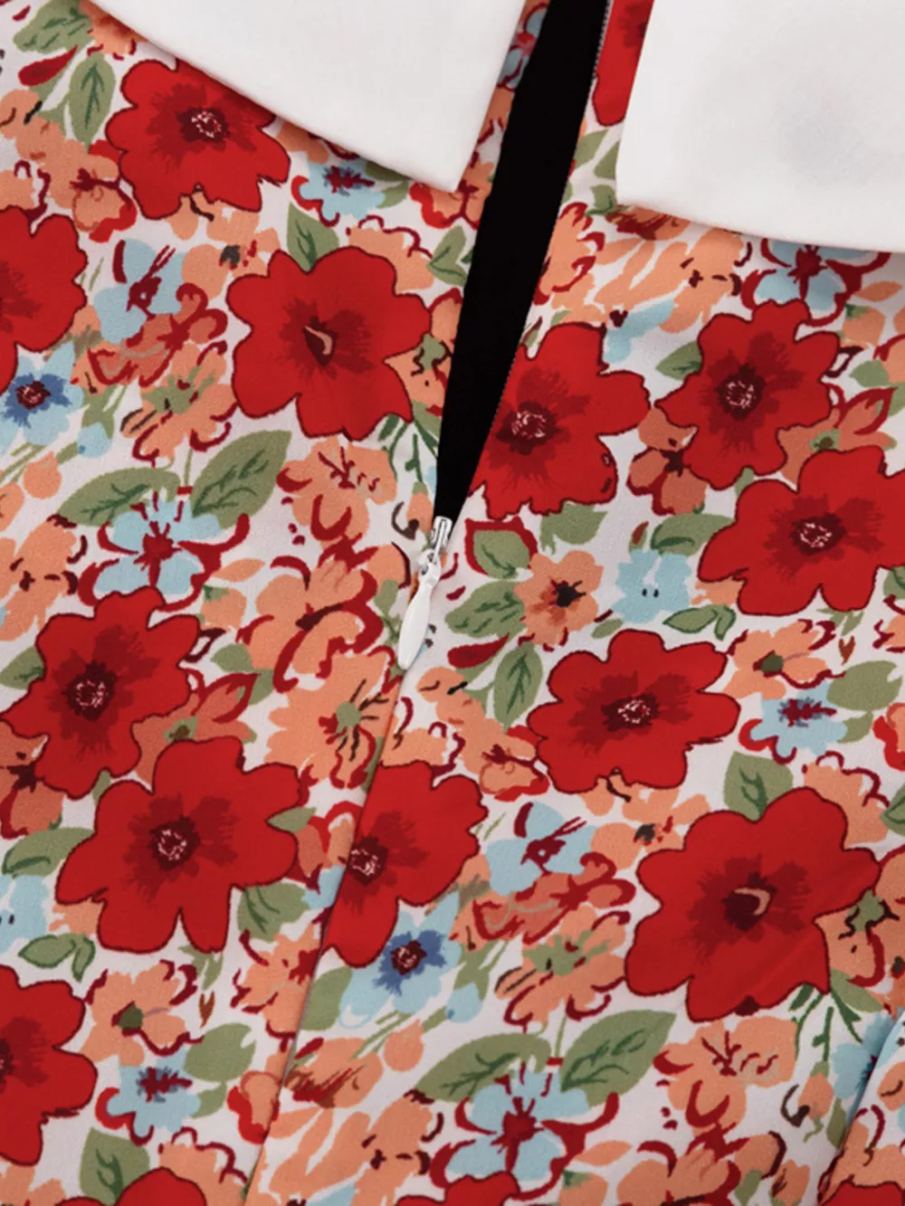 Ruched Floral Print Puff Sleeve Mini Dress, image 10