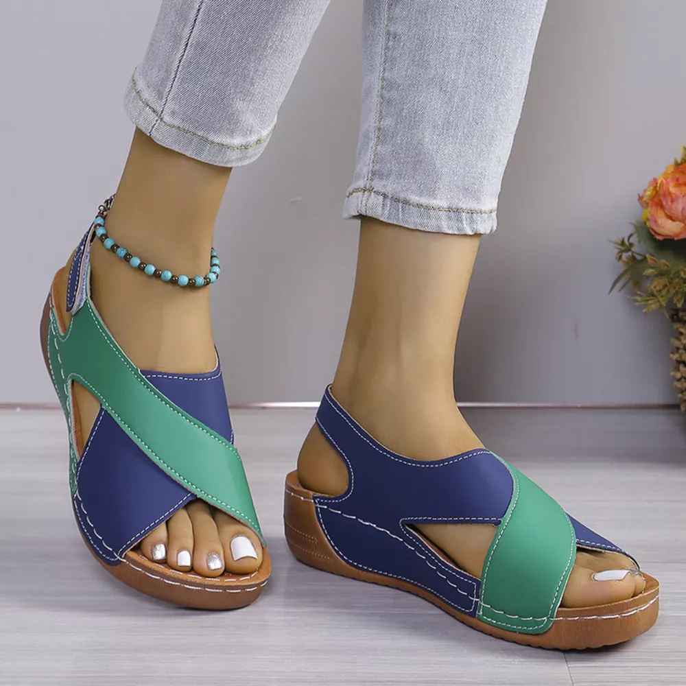 Open Toe Wedge Sandals, image 9