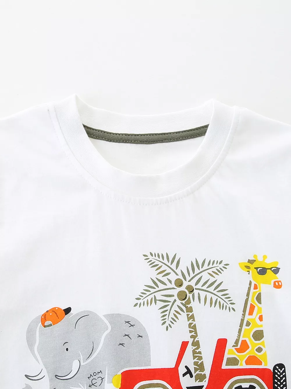 Children's Animal Graphic Tee and Shorts Set, image 3