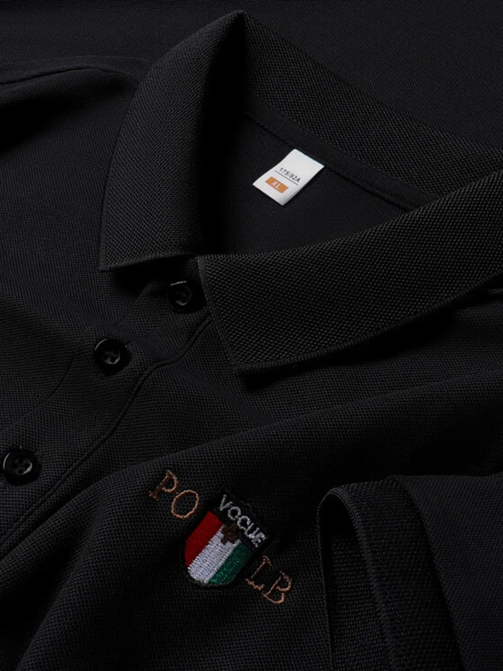 Men's Plus Size Classic Short Sleeve Polo Shirt, image 12