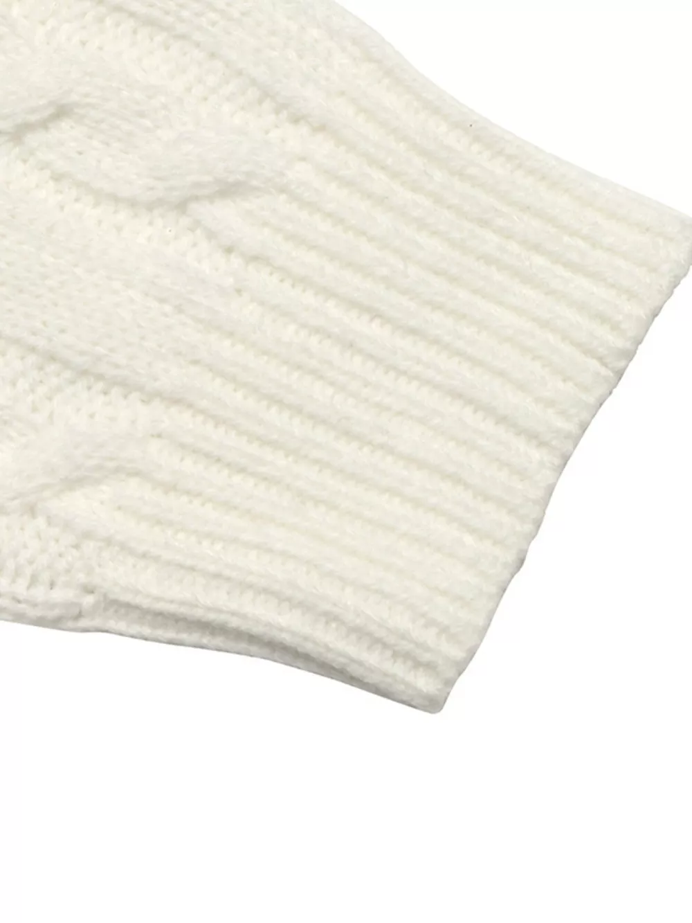 Cable Knit Long Sleeve Sweater, image 9