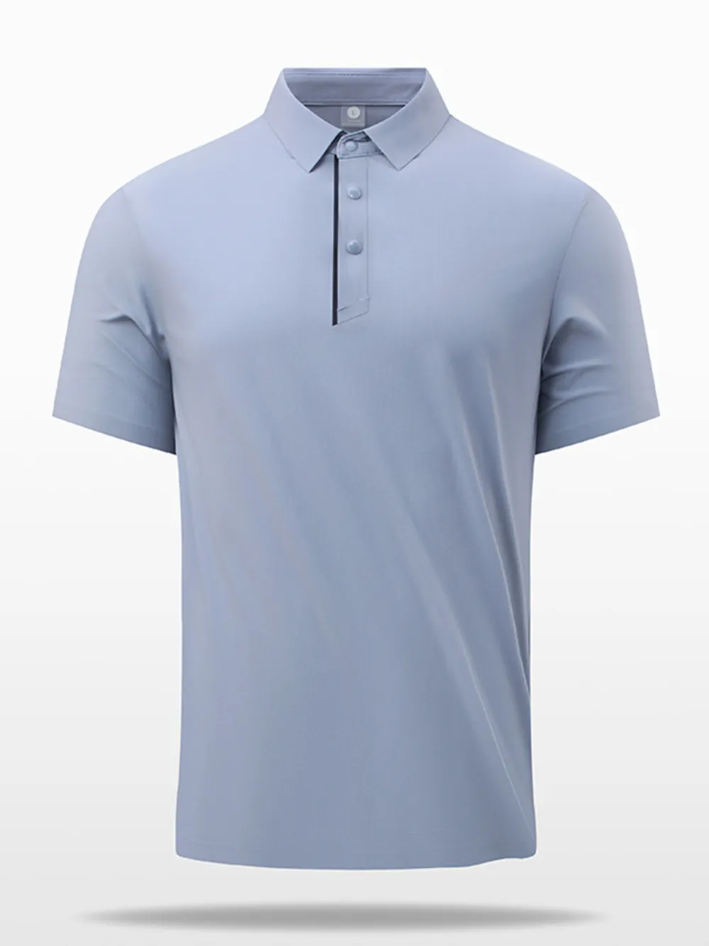 Men's Plus Size Button Detail Short Sleeve Polo, image 6