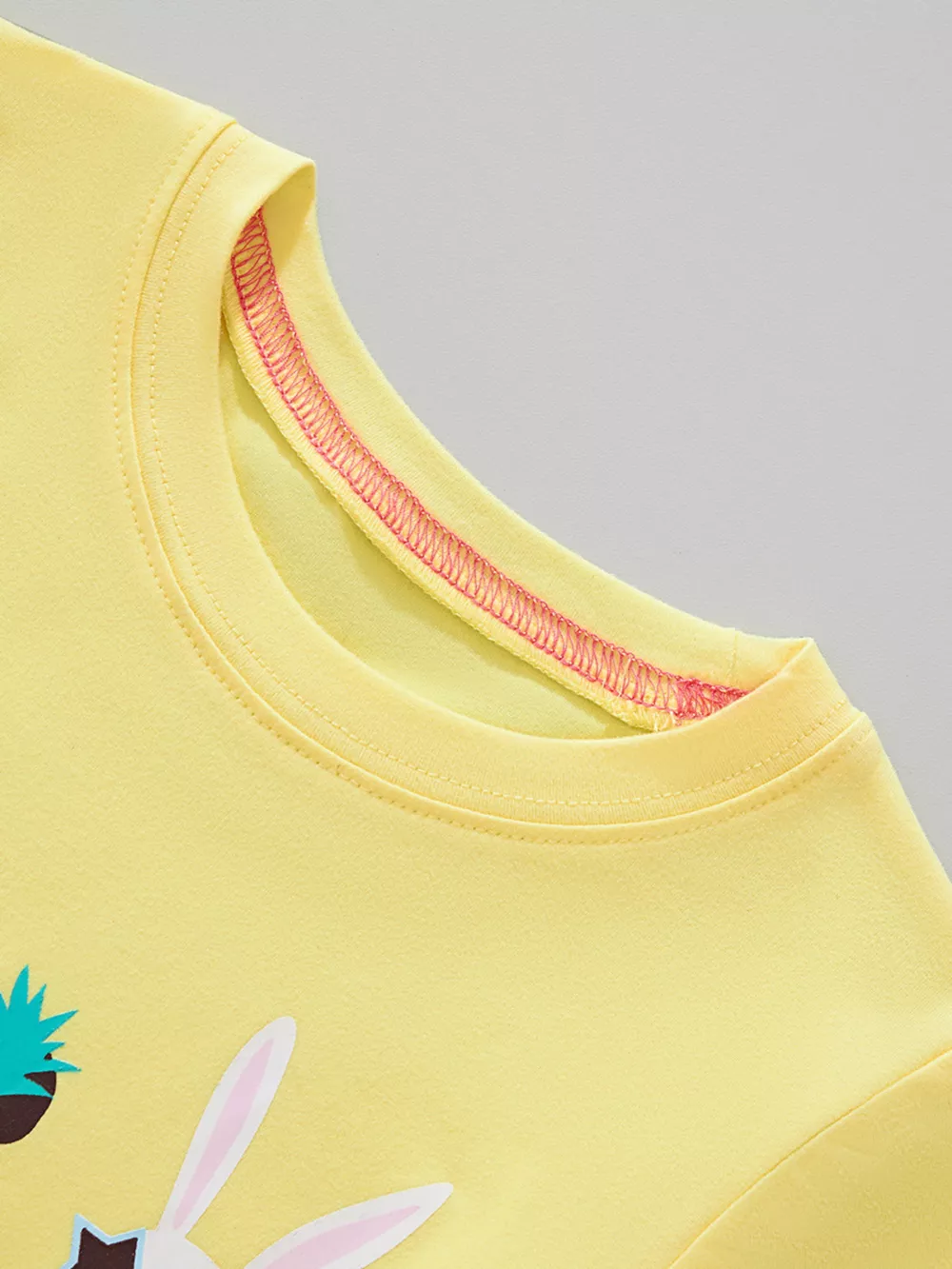 Children's Animal Faces Graphic Short Sleeve T-Shirt, image 3