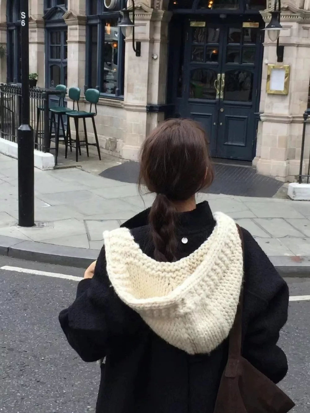 Knitted Earflap Beanie Hat, image 9