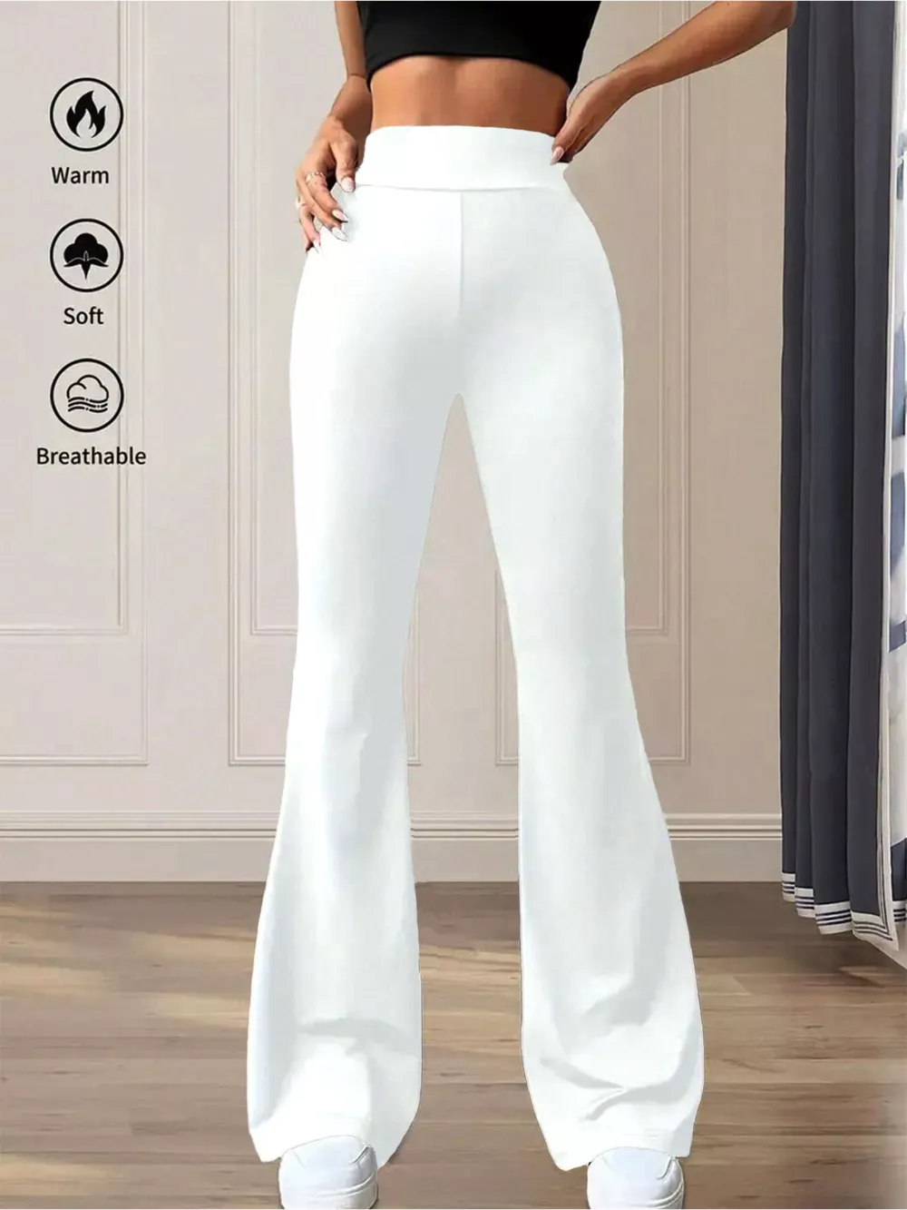 High Waist Flare Pants, image 5