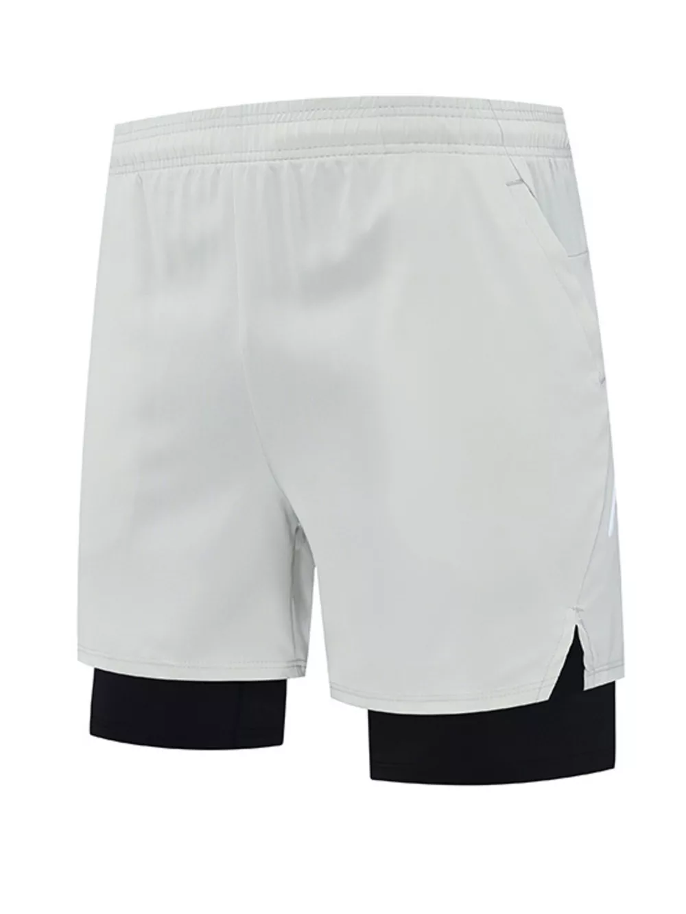 Men's Plus Size Elastic Waist Active Shorts, image 9