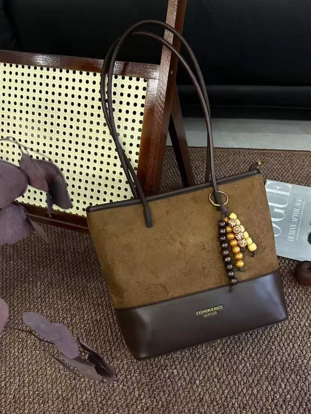 Color Block Shoulder Bag, image 3