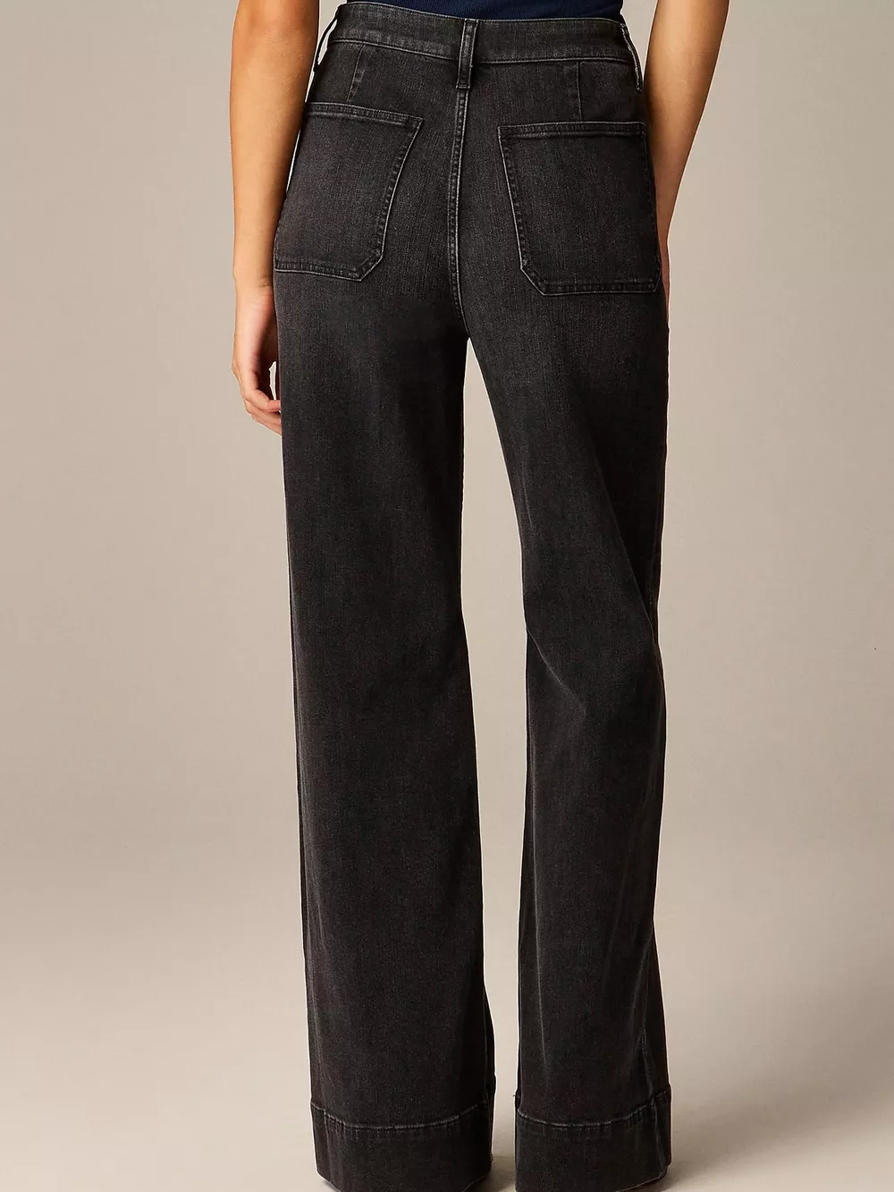 High-Waisted Jeans with Pockets, image 8