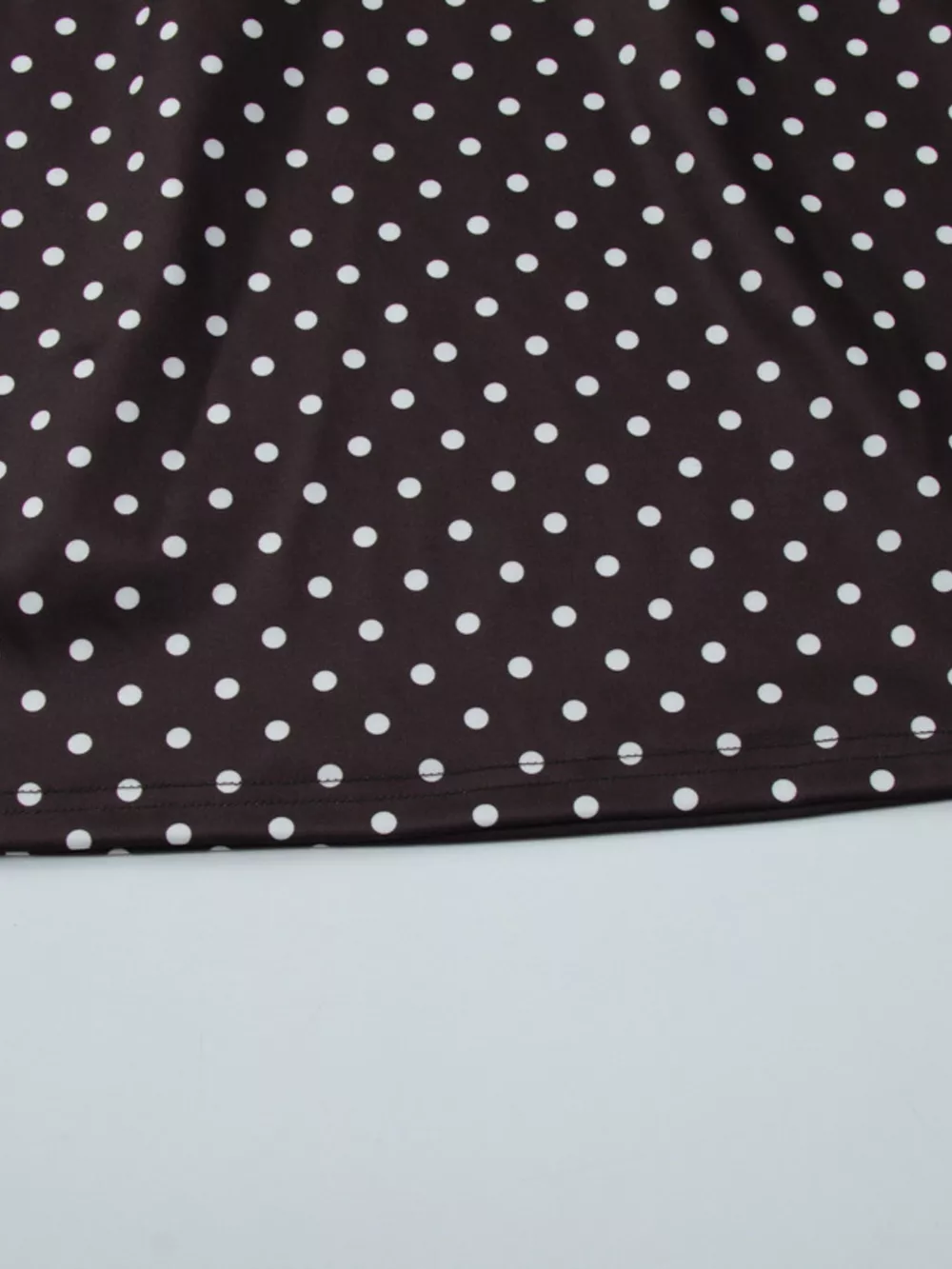 Polka Dot Cut-Out Front Mini Dress, image 21
