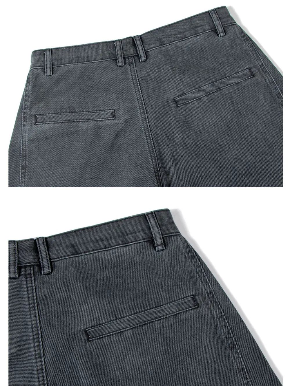 Men's Washed Wide Leg Pants, image 5
