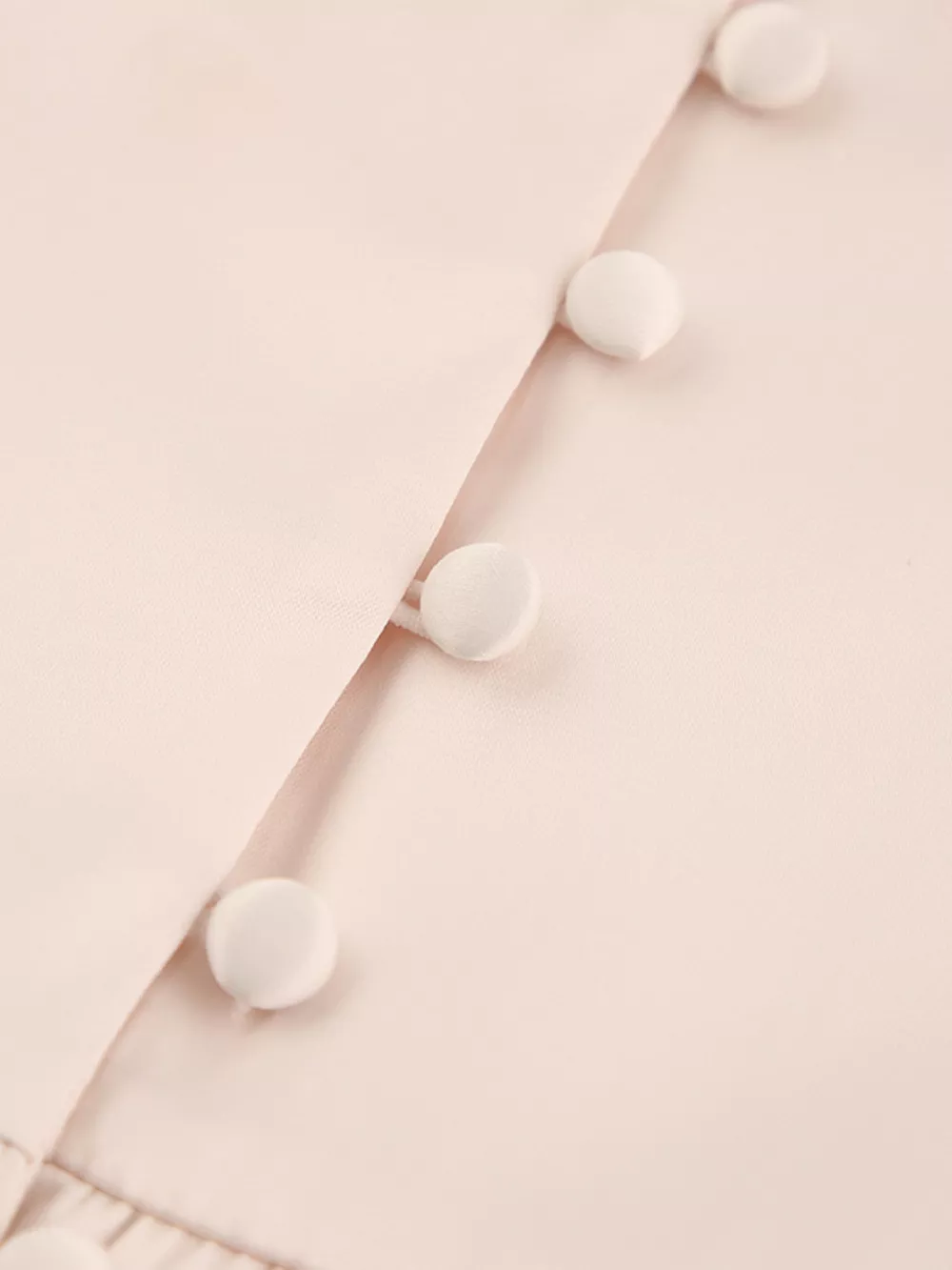 Elegant V-Neck Puff Sleeve Button-Down Midi Dress, image 10
