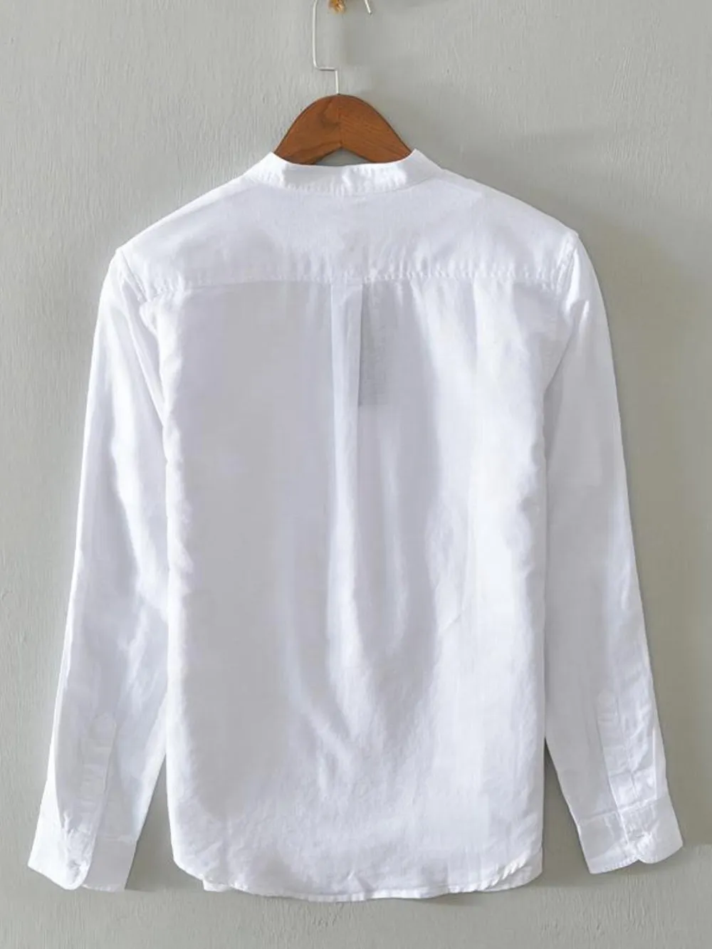 Men's Full Size Button Up Long Sleeve Shirt Plus Size, image 3