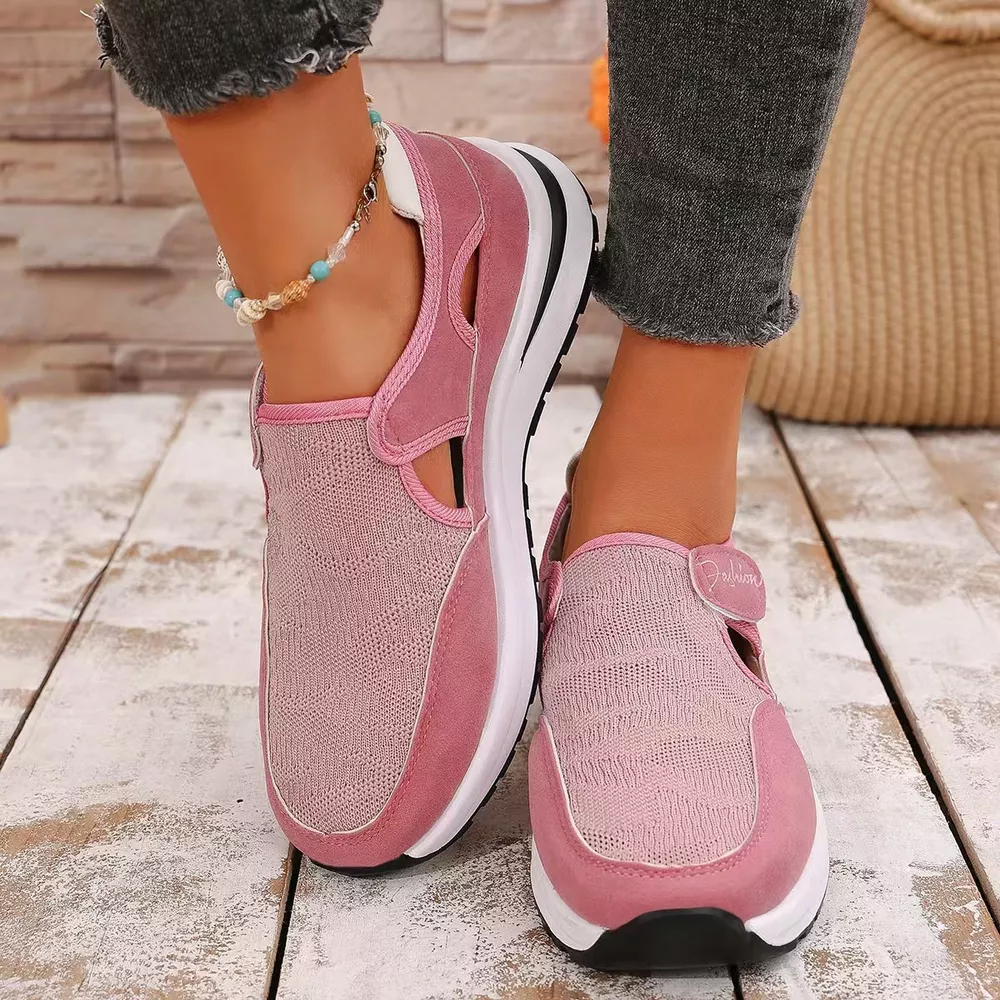 Breathable Mesh Velcro Shoes, image 10