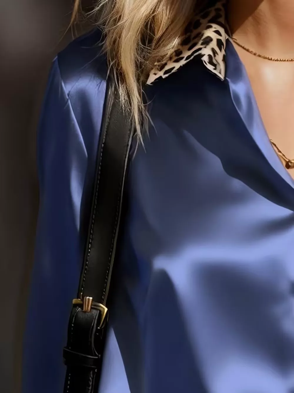 Leopard Button Up Long Sleeve Shirt, image 5
