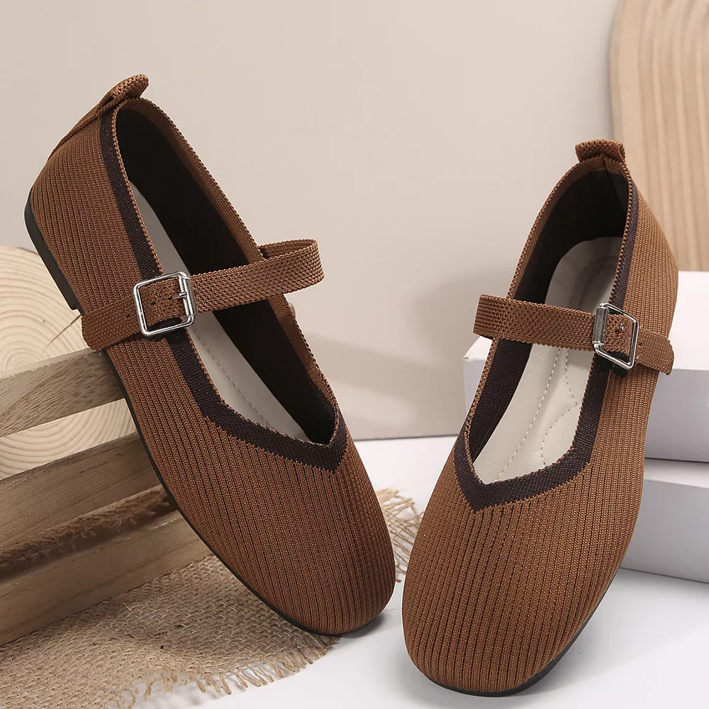 Round Toe Mesh Slip-Ons, image 14