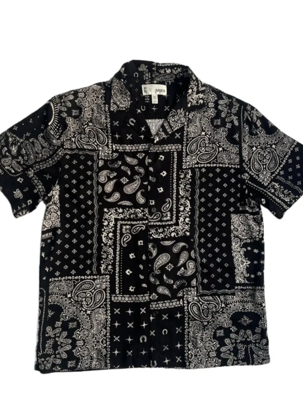 Men's Full Size Button Down Tropical Printed Shirt Plus Size, image 5
