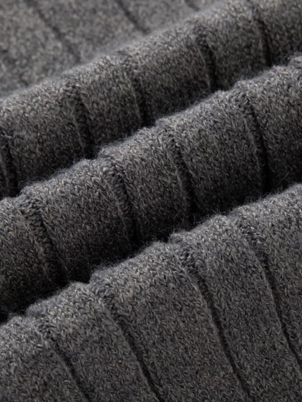 Men's Full Size Cable Knit Half-Zip Sweater Plus Size, image 13
