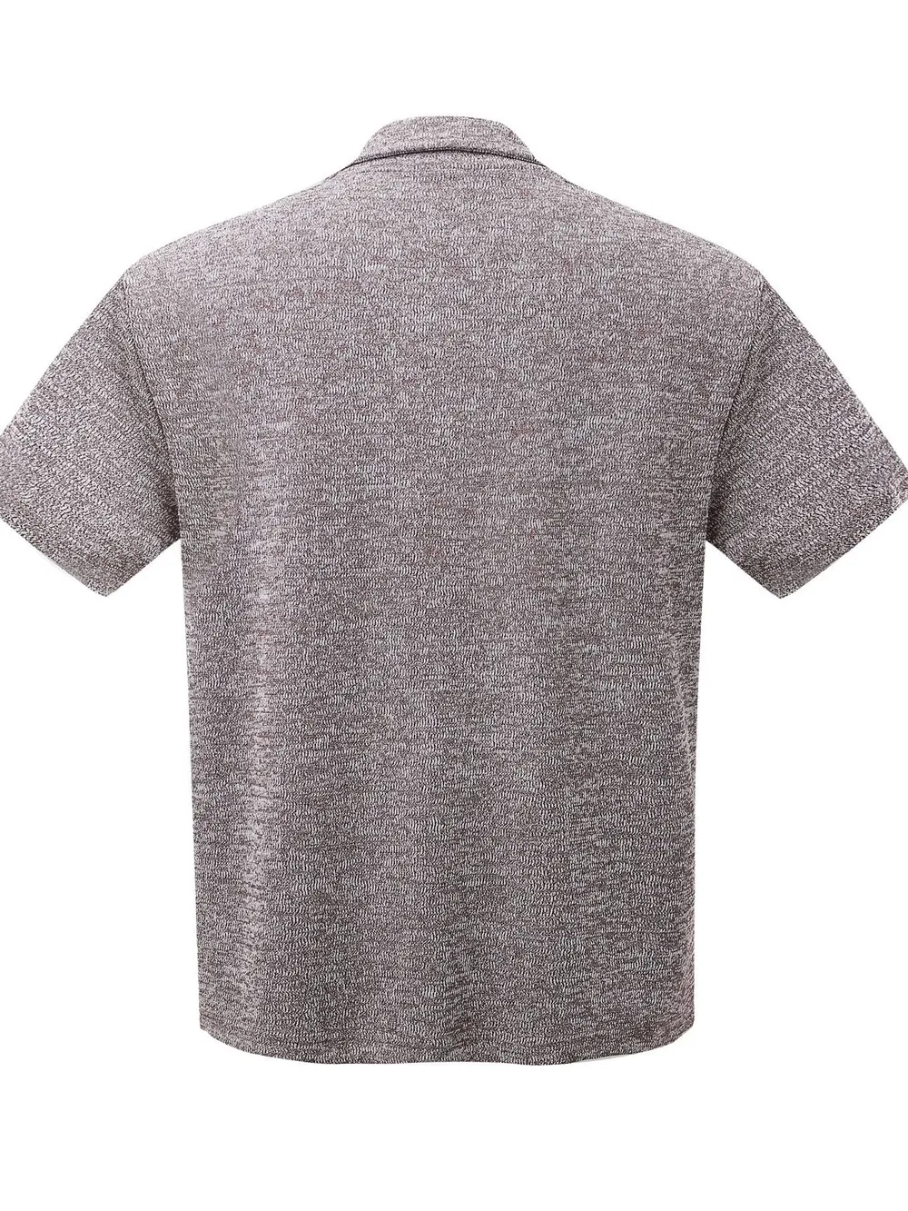 Men's Heathered Short Sleeve Polo, image 3