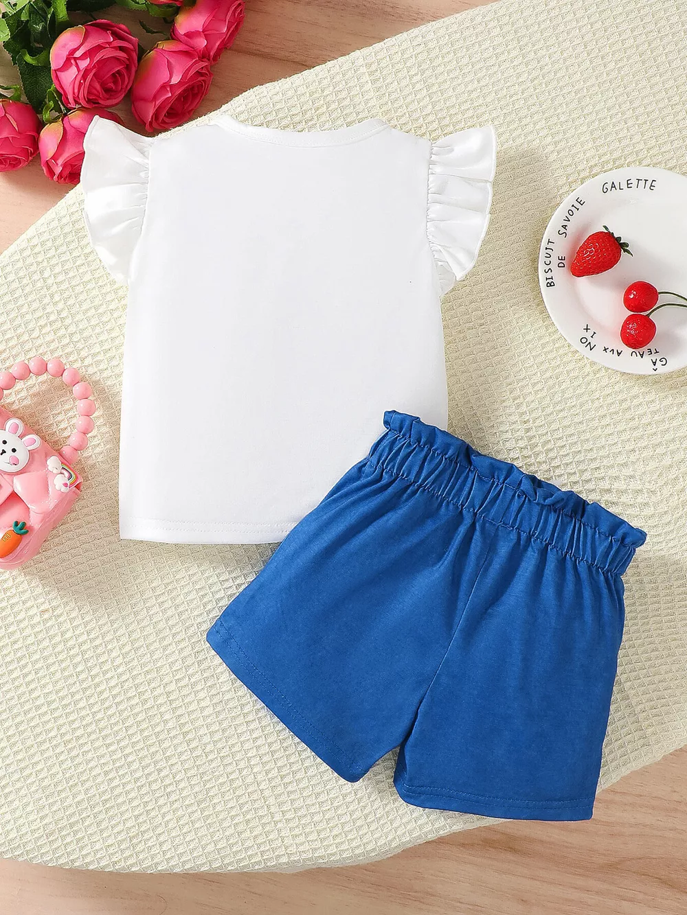 Children's Cherry Tee and Shorts Set, image 5