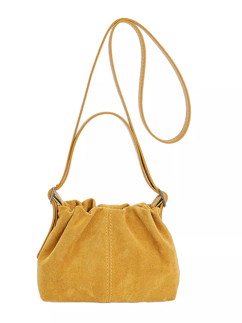 Suede Adjustable Strap Crossbody Bag, image 14