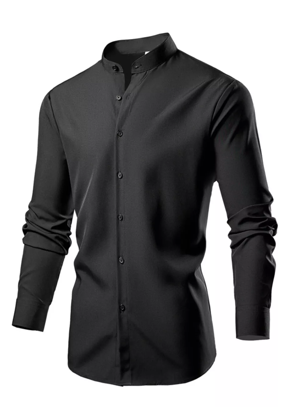 Men's Button Up Long Sleeve Shirt, image 6
